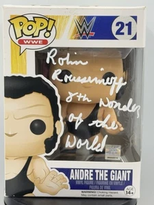 Robin Roussimoff Firmado Andre El Gigante WWF/WWE Funko POP! #21 PSA casi nuevo/como nuevo - Imagen 1 de 8