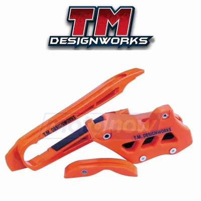 T.M. Designworks Dirt Cross Super Front Chain Slider for 2008-2011 KTM 65 SX lf Foto 1 de 4