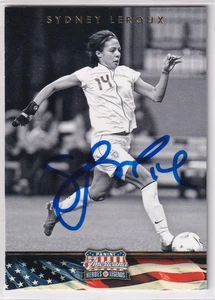 Sydney Leroux USA Women's World Cup FIFA, Olympic Soccer SIGNED CARD - Picture 1 of 1