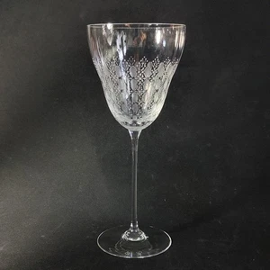 ROSENTHAL MOTIF RED WINE GLASS, Etched Blown Crystal, 6 oz, GERMANY - Picture 1 of 6