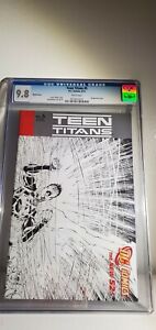 SUPER RARE TEEN TITANS SKETCH COVER #5 CGC 9.8 DC COMICS NEW 52 COLLECTORS COMIC