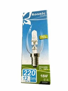 Kosnic 18w E14 Halogen Dimmable 230-240v 3000k Khl18can/E14 - Picture 1 of 1