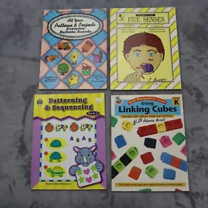 Developmental Early Learning Childhood Development Book Set Of 4 Senses Hand On - Picture 1 of 16