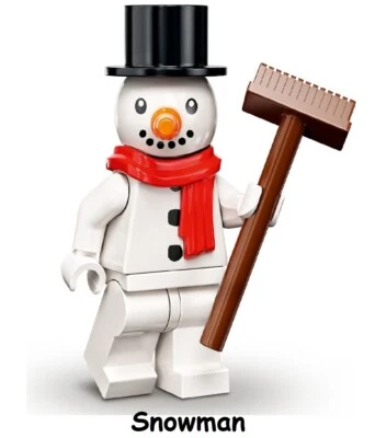 LEGO Series 23 71034 Collectible Minifigure Snowman #3 Christmas NEW SEALED - Image 1 of 2