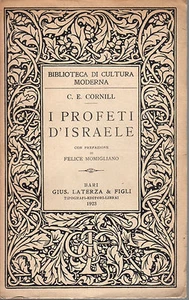 La d de profetas'Israel- C.E.MAÍZ, 1923 Laterza -ST993 - Picture 1 of 1