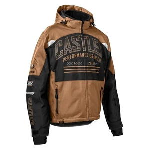 -Castle X Men's Strike G7 Snowmobile Jacket Wood/Black sizes M-3XL - Picture 1 of 2
