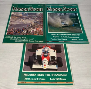 MotorSport Magazine 1988 Vintage automobile car mags Motor Sport Memorabilia - Picture 1 of 2