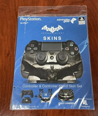 Official Batman Arkham Knight Controller Gear Skins for PS4 PlayStation 4 - Image 1 of 3