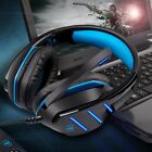 Wired Stereo Headphone Gaming Headset for PC PS5/ PS4/ Xbox One with LED lights
