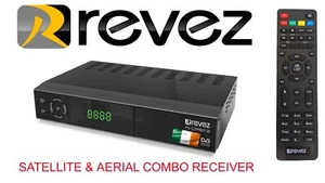 REVEZ M3  se Combo Satellite & Terrestrial Receiver Saorview & UK Freesat - Picture 1 of 3