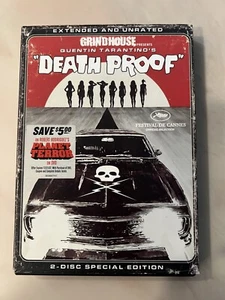 Grindhouse Presents "Death Proof" - Extended and Uncut - Two Disc DVD Set (2007) - Picture 1 of 5