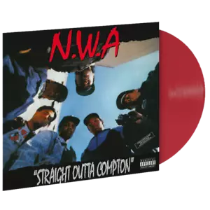 NWA STRAIGHT OUTTA COMPTON VINYL NEW! LIMITED RED LP! DR. DRE, EAZY E, ICE CUBE! - Picture 1 of 4