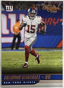 2017 Donruss Certified Cuts #7 Brandon Marshall - Picture 1 of 2
