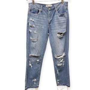 KanCan 29 (US 11) High Rise Ripped Boyfriend Jeans Exclusively For Maurices - Picture 1 of 12