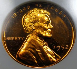 1952 Cameo Proof Lincoln Cent NGC PF-66 RD... Full Blazing Red, Extremely NICE!! - Picture 1 of 11