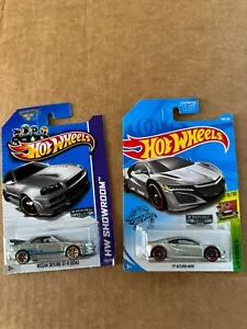 Hot wheels Menge 2x Zamak Nissan Skyline R34/17 Acura Nsx Exotics E84 - Bild 1 von 1