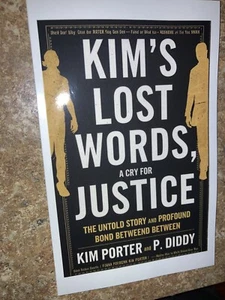 Kim’s Lost Words - Kimberly A. Porter Diddy Kim Porter Puffy Rare Banned Book - Picture 1 of 8