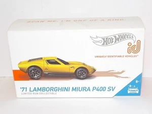 Hot Wheels ID '71 LAMBORGHINI MIURA P400 SV Factory Fresh 03/06 Series 1 NEU - Bild 1 von 8