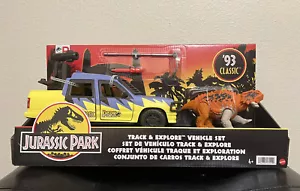 Jurassic Park Track Explore Vehicle Set Scutosaurus 30th Anniversary 93 Classic - Picture 1 of 1