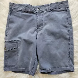 Men's Fundamental Coast 5 Pocket Sunset Shorts Size 33 Blue Soft 9” Inseam - Picture 1 of 6