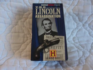 THE LINCOLN ASSASSINATION 2 VHS SET A&E GESCHICHTE KANAL DOKUMENTARFILM TOM BERENGER - Bild 1 von 10