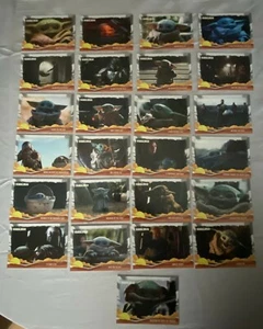 2020 TOPPS THE MANDALORIAN JOURNEY OF THE CHILD 25 CARD BASE SET!!! - Picture 1 of 2