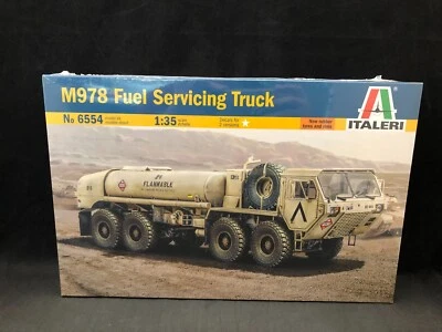 Italeri M978 Fuel Servicing Truck 1:35 Scale Plastic Model Kit 6554 NISB - Image 1 of 4