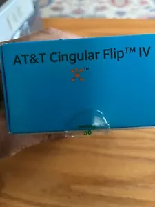 AT & T Cingular Flip IV Phone New U102AA prepaid device unlock hearing aide - Picture 1 of 5