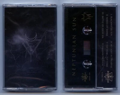 Neptunian Sun Summoning Tides RARE NEW SEALED Audio Cassette Tape Black Metal - Image 1 of 3