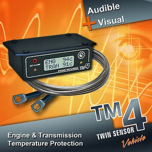 Engine Watchdog TM4 - 2 x Sensor Temp Alarm ENGINE & TRANSMISSION - Picture 1 of 11
