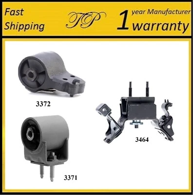 3PCS MOTOR & TRANS MOUNT FOR 2015-2017 Lincoln Navigator 3.5L 4WD - Auto Trans. Foto 1 de 4