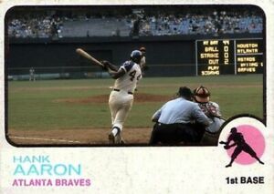HANK AARON 73 ACEO ART CARD F### BUY 5 GET 1 FREE ### or 30% OFF 12 OR MORE