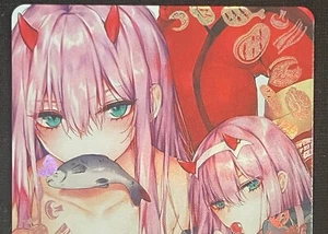 🔥 Zero Two Darling in the Franxx Suck Goddess Story Anime Waifu Card BLR 1 🔥 - Picture 1 of 3