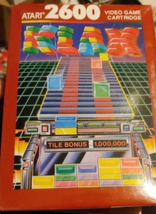 Klax (ATARI 1989) (modulo, manuale, scatola) funziona NUOVO! Classic per VCS 2600 - Foto 1 di 3