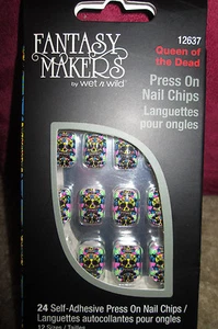 24 punte per unghie Queen of the Dead Fantasy Makers nuove con etichetta - Foto 1 di 2