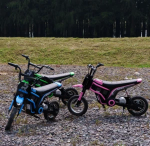 Ride on 24V Kids Electric bike 350W Motors with Twist Grip Throttle-Diff Colours - Picture 1 of 34