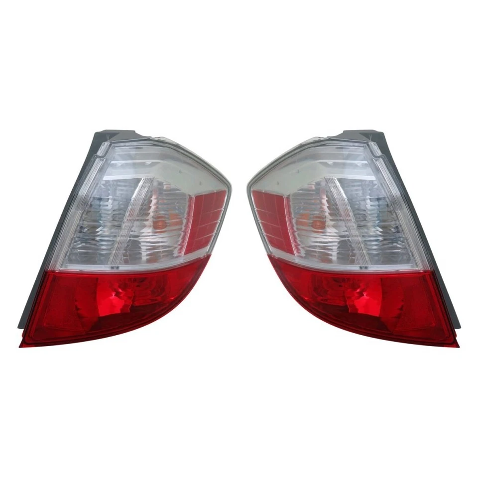 For Honda Fit 09-13 Tail Lights Driver & Passenger Side Replacement Tail Lights Foto 1 de 1