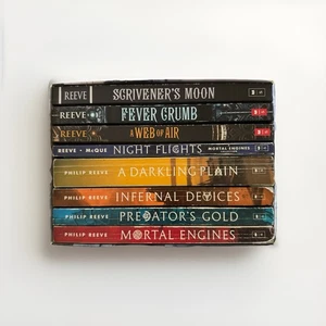Philip Reeve Mortal Engines 8 Book Set W/ Box Book Set 8 Paperback Pre-owned - Picture 1 of 3