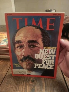 Time Magazine June 9, 1975- Anwar Sadat - Mideast New Quest For Peace - Picture 1 of 1
