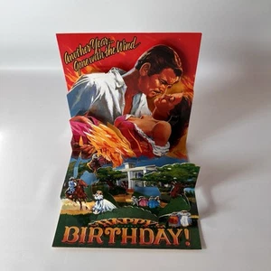 Via col vento-Pop Shots biglietto di auguri pop up biglietto 3D - biglietto di compleanno - Foto 1 di 1