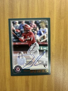 Jeter Downs 2023 Topps Archives favoritos de los fanáticos novato Auto Nationals 01FF-JD - Imagen 1 de 2