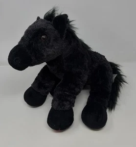 Seltene Rarität 50th Anniversary Black Bossy Build a Bear Mustang Plüsch - Bild 1 von 6