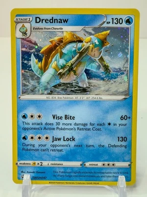 Drednaw - SWSH047 Cosmos Holo Promo SWSH: Sword & Shield Promo Cards NM - Image 1 of 2
