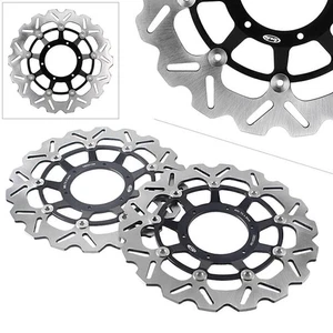 Front Brake Disc Rotors for Honda CB1000R 2008 2009-2013 & CBR1000RR 2004-2005 - Picture 1 of 9