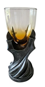 Game Of Thrones Dragon Claw Goblet By ThinkGeek HBO Licensed Amber & Black Resin - Picture 1 of 7