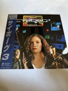 Cyborg 3 Laserdisc LD Japan Zach Galligan Widescreen MGLC-94064 W/ Obi EX - Picture 1 of 3