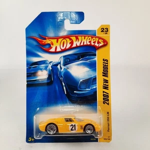 Hot Wheels 2007 New Models Ferrari 250 LM Yellow 23/36 Diecast Car - Picture 1 of 4