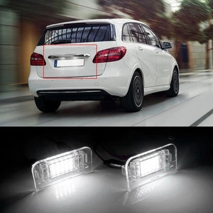 2xKENNZEICHEN BELEUCHTUNG KENNZEICHENLEUCHTE 2468201566 FÜR Benz W246 W242 11-19 - Picture 1 of 8