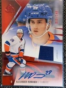 2023-24 Upper Deck SP Game Used - Alexander Romanov #78 Red /226 - Picture 1 of 2