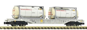 Spur N Fleischmann 6660126 - Containertragwagen, AAE Neu in OVP - Bild 1 von 2